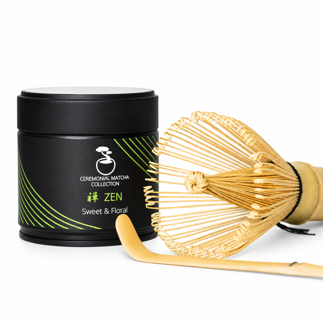 Matcha Starter Kit — Powder, Whisk + Scoop